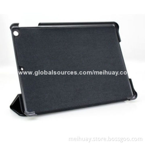 Leather Sleeve Case for iPad, with Three Folds